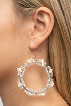 Load image into Gallery viewer, Ocean Surf - White Earring
