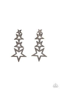 Superstar Crescendo - Black Earring