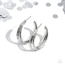 Load image into Gallery viewer, CONTOUR de Force - Silver Earring
