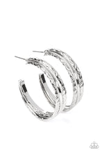 Load image into Gallery viewer, CONTOUR de Force - Silver Earring
