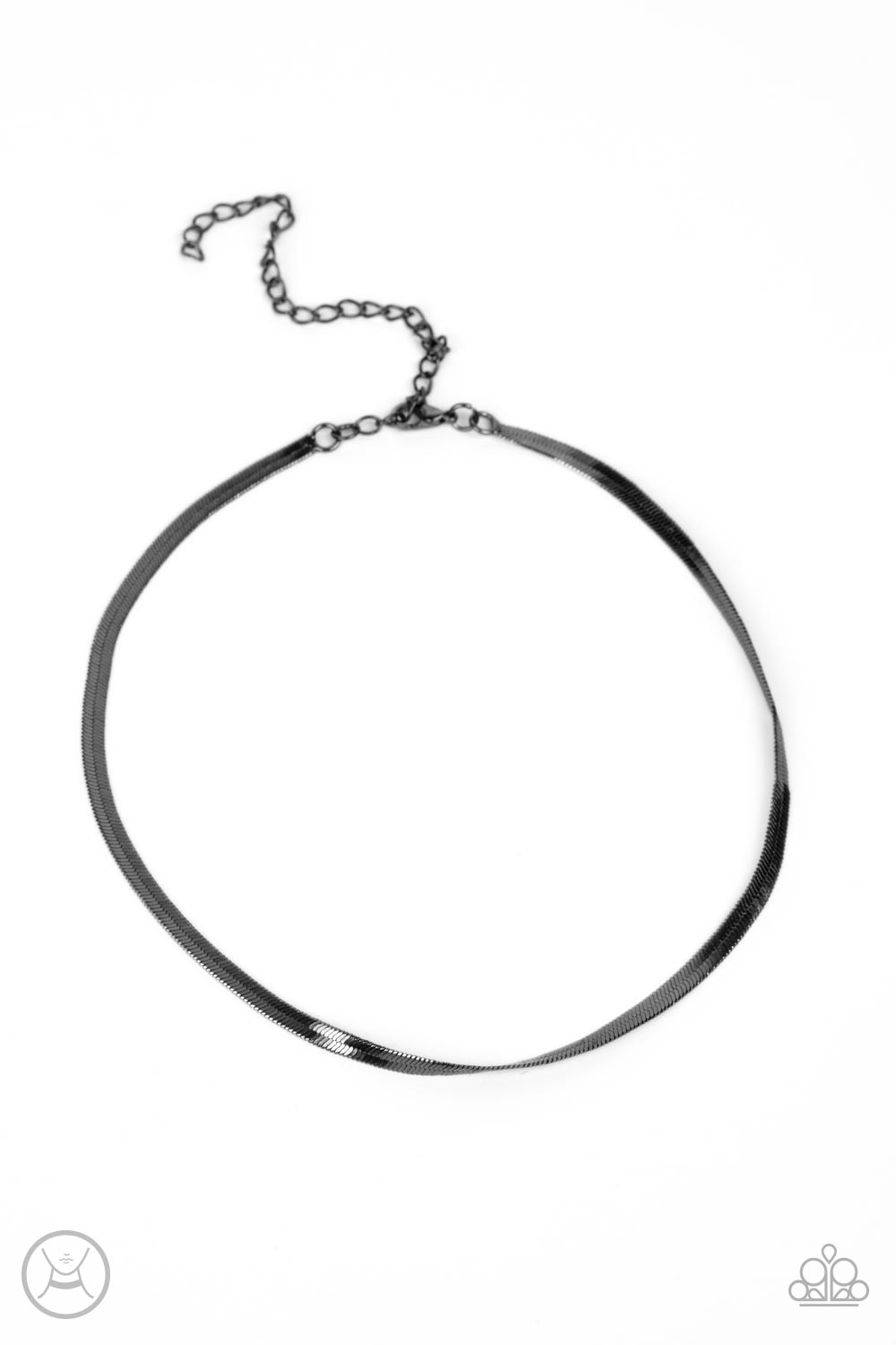 In No Time Flat - Black Necklace