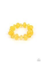 Load image into Gallery viewer, Keep GLOWING Forward - Yellow Bracelet
