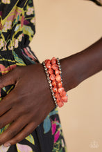 Load image into Gallery viewer, Seaside Siesta - Orange Bracelet
