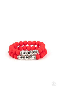 Dip and Dive - Red Bracelet