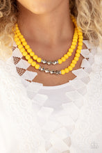 Load image into Gallery viewer, Summer Splash - Yellow Necklace
