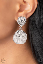 Load image into Gallery viewer, Metro Mermaid - Silver Earring
