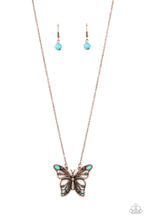 Load image into Gallery viewer, Badlands Butterfly - Copper Necklace
