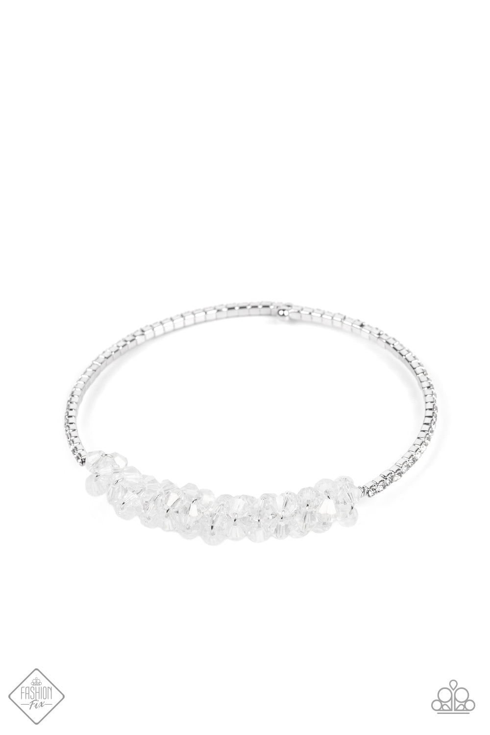 BAUBLY Personality - White Bracelet