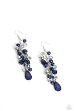 Load image into Gallery viewer, Cheeky Cascade - Blue Earring
