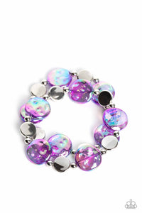 Discus Throw - Purple Bracelet