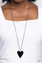 Load image into Gallery viewer, Subtle Soulmate - Black Necklace
