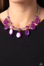 Load image into Gallery viewer, Maldives Mural - Purple Necklace
