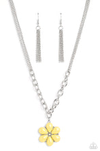 Load image into Gallery viewer, Dazzling Dahlia - Yellow Necklace
