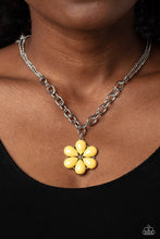 Load image into Gallery viewer, Dazzling Dahlia - Yellow Necklace
