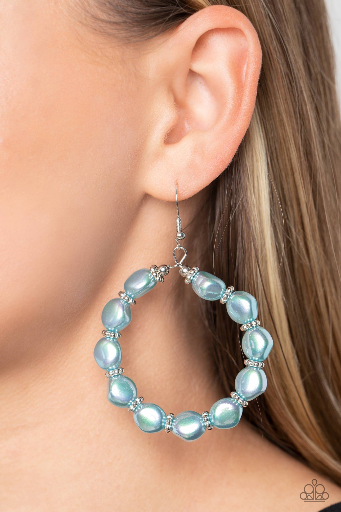 The PEARL Next Door - Blue Earring