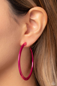 Pop HOOP - PiNK Earring