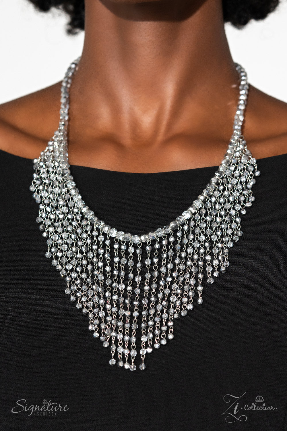 The Stephanie - Signature Serices Silver Zi Collection Necklace