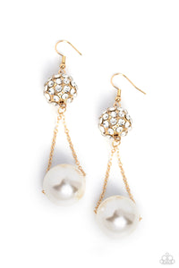 Ballerina Balance - Gold Earring