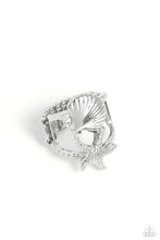 Load image into Gallery viewer, Seashell Showcase - Silver Ring
