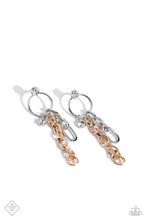 Load image into Gallery viewer, Two-Tone Trendsetter - Multi Earring
