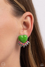 Load image into Gallery viewer, Spring Story - Green Earring
