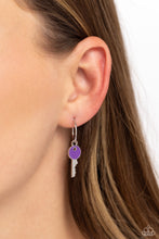 Load image into Gallery viewer, Key Performance - Purple Earring
