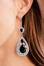 Load image into Gallery viewer, Posh Pageantry - Black Earring
