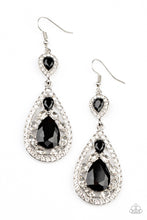 Load image into Gallery viewer, Posh Pageantry - Black Earring
