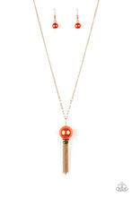 Load image into Gallery viewer, Belle of the BALLROOM - Orange Necklace
