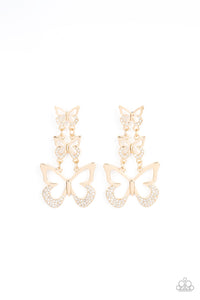 Flamboyant Flutter - Silver Earring